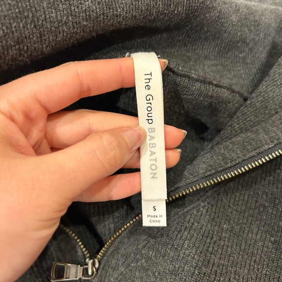 Aritzia half zip sweater - Picture 4 of 4